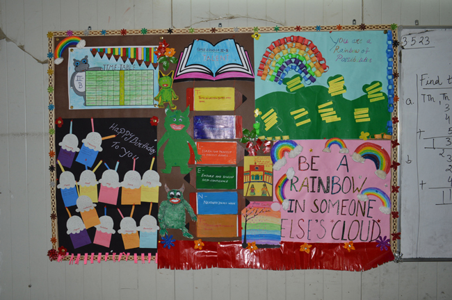 Class 1 to 4 Notice Board & Class Decoration Competition